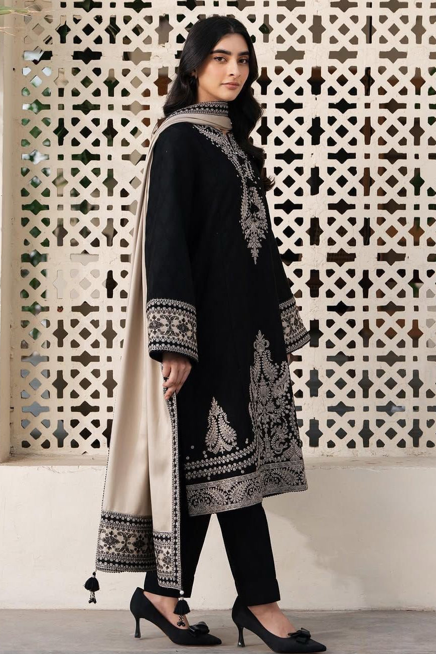 DFW-1140 Jazmin Embroidery 3PC Dhanak Suit