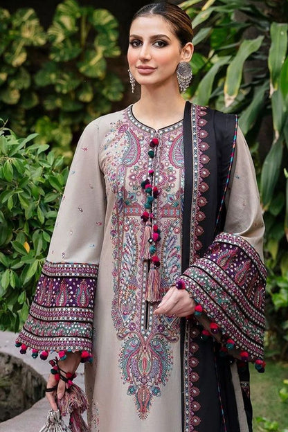 DFW-1248 Jazmin Embroidery 3PC Dhanak Suit