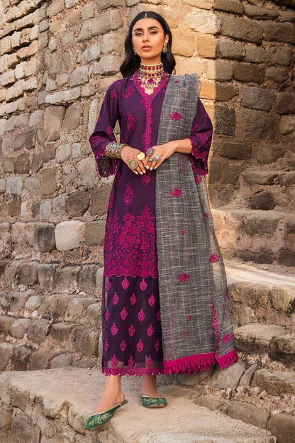DFW-1232 Zainab Chottani Embroidery 3PC Dhanak Suit
