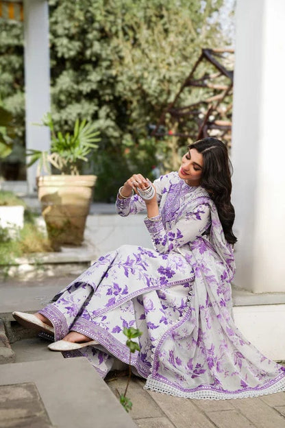 DFW-1196 Zainab Chottani Embroidery 3PC Karandi Suit