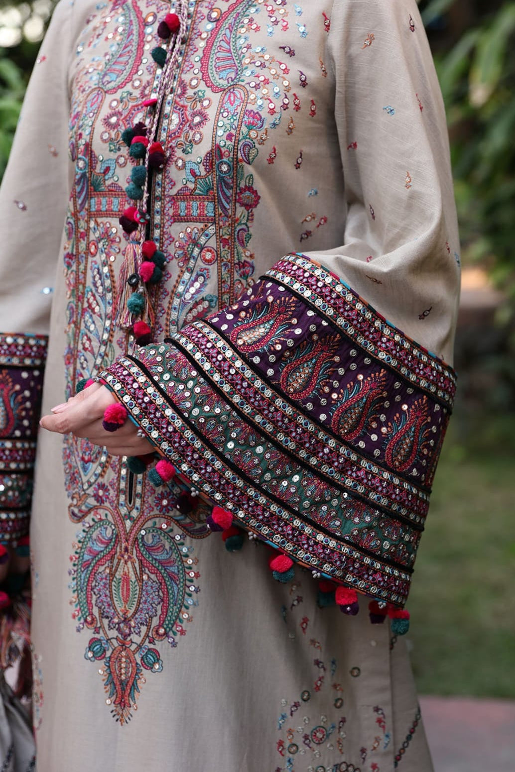 DFW-1248 Jazmin Embroidery 3PC Dhanak Suit