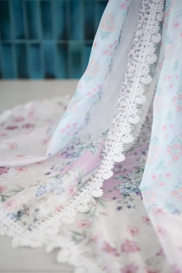 DFW-1141 Jazmin Embroidery 3PC Dhanak Suit