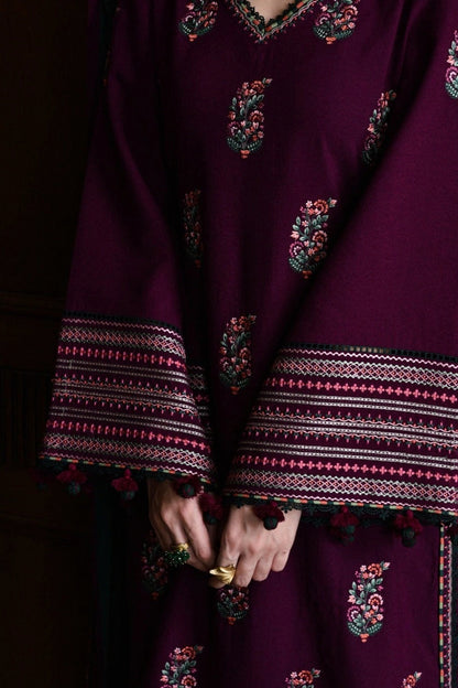 DFW-1233 Batik Embroidery 3PC Dhanak Suit