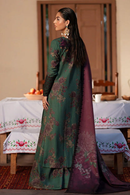 DFW-1057 Iznik Embroidery 3PC Dhanak Suit