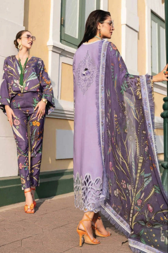 DFW-1019 Mushq Heavy Embroidery 3PC Dhanak Suit