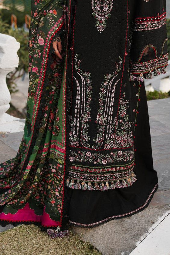 DFW-907 Hussain Rehar Heavy Embroidery 3PC Dhanak Suit