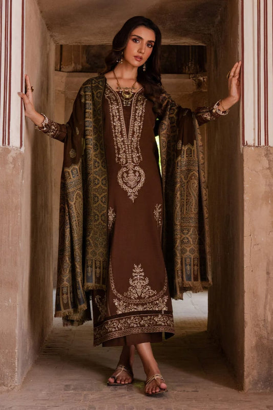 DFW-1187 Izel Embroidery 3PC Dhanak Suit