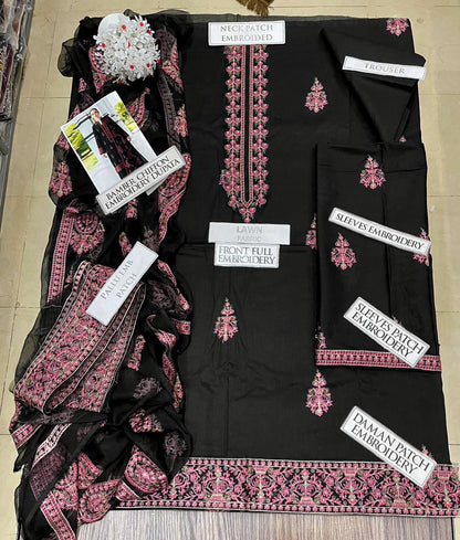 DFW-1319 Bareeze Embroidery 3PC Lawn Suit