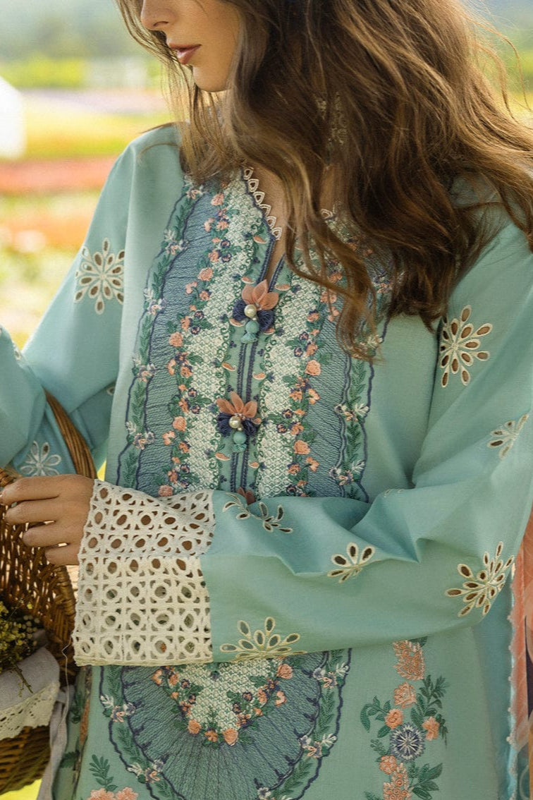DFW-911 Mushq Heavy Embroidery 3PC Dhanak Suit