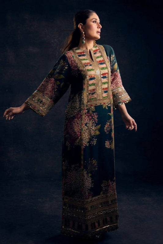 DFW-972 Aneelas (Kareena kapoor Special) Heavy Embroidery 3PC Dhanak Suit