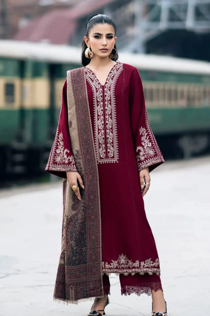 DFW-1020 IzeI Embroidery 3PC Dhanak Suit