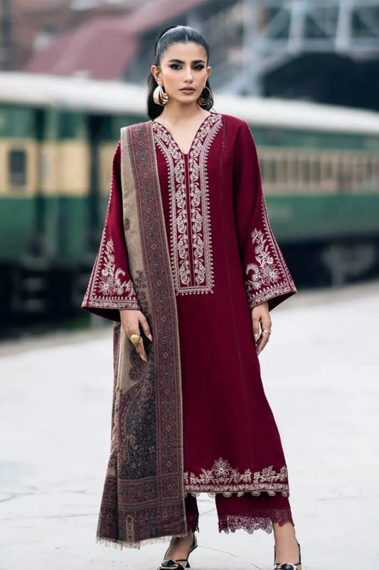 DFW-1020 IzeI Embroidery 3PC Dhanak Suit