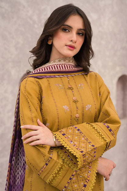 DFW-1234 Jazmin Embroidery 3PC Dhanak Suit