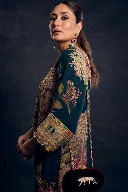 DFW-972 Aneelas (Kareena kapoor Special) Heavy Embroidery 3PC Dhanak Suit