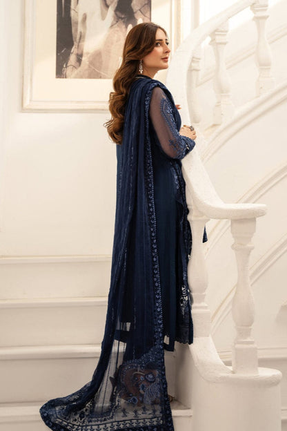 DFW-1058 Asim Jofa Heavy Embroidery 3PC Dhanak Suit