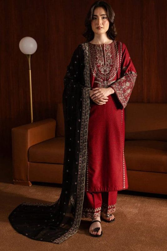 DFW-1276 Batik Embroidery 3PC Lawn Suit