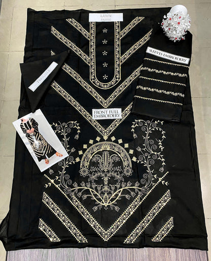 DFW-1346 Laam Embroidery 2PC Lawn Suit