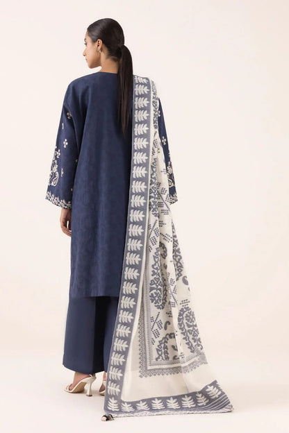 DFW-1131 Sapphire Embroidery 3PC Dhanak Suit