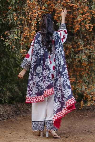 DFW-613 Zainab Chottani Embroidery 3Pc Lawn Suit