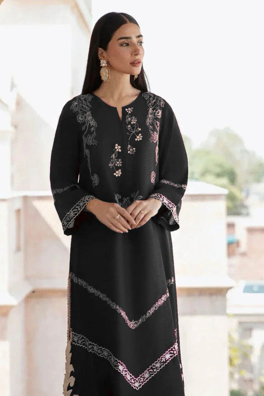 DFW-1240 Sobia Nazir Embroidery 2PC Dhanak Suit