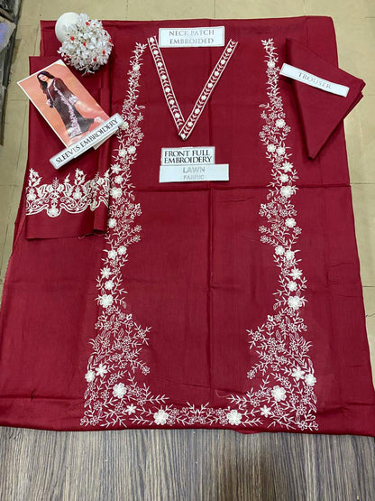 DFW-1293 Nakoosh Embroidery 2PC Lawn Suit