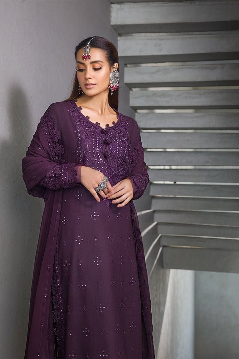 DFW-1235 Asim Jofa Embroidery 3PC Dhanak Suit