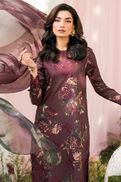 DFW-1143 Iznik Embroidery 3PC Dhanak Suit