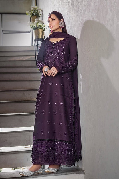 DFW-1235 Asim Jofa Embroidery 3PC Dhanak Suit
