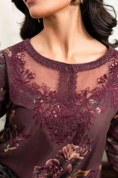 DFW-1143 Iznik Embroidery 3PC Dhanak Suit