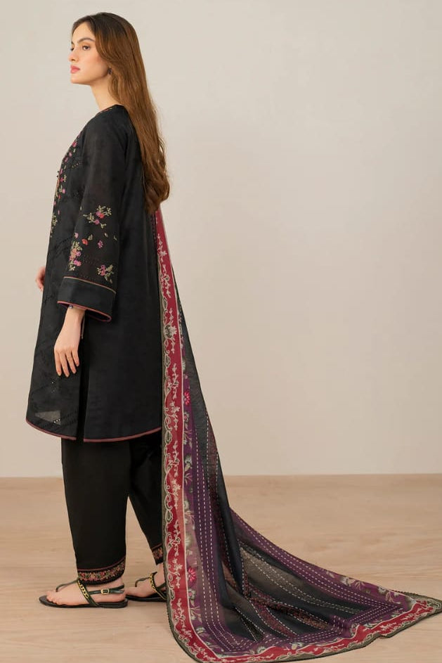 DFW-1172 Jazmin Embroidery 3PC Dhanak Suit