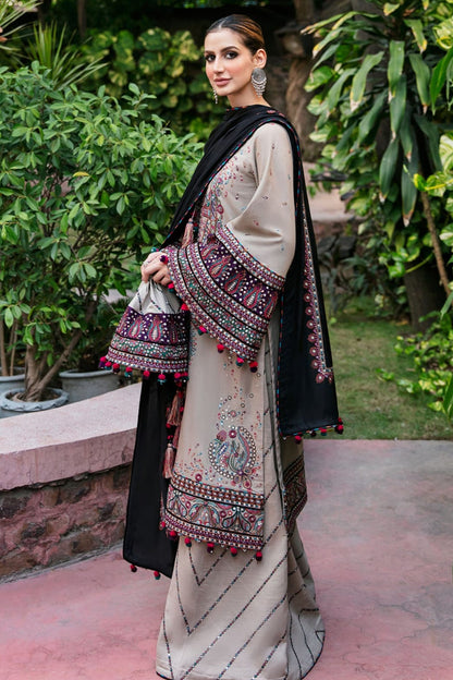 DFW-1349 Jazmin Embroidery 3PC Lawn Suit