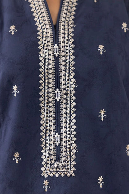 DFW-1131 Sapphire Embroidery 3PC Dhanak Suit