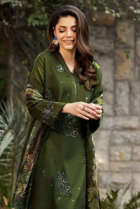 DFW-346 Asim Jofa Embroidery 3Pc Lawn Suit