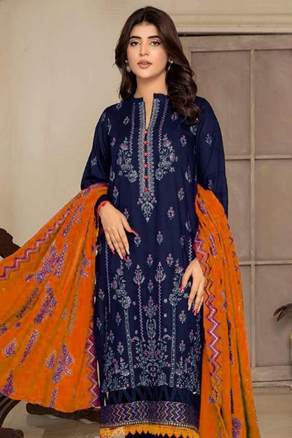 DFW-477 Charizma Heavy Embroidery 3Pc Lawn Suit