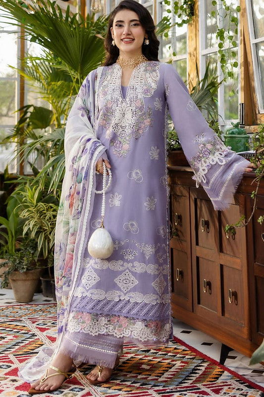 DFW-1092 Elaf Heavy Embroidery 3PC Dhanak Suit