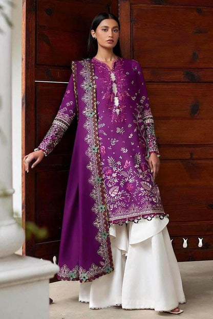 DFW-41 Jazmin Unstitched Embroided Dhanak Dress