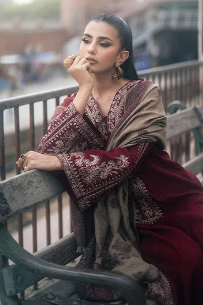 DFW-1020 IzeI Embroidery 3PC Dhanak Suit