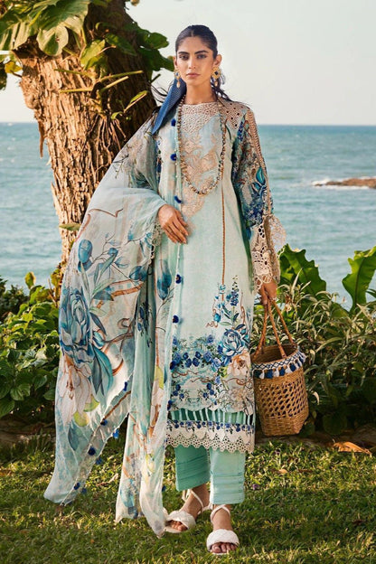 DFW-79 Elaf Signature Unstitched Embroided Lawn Dress