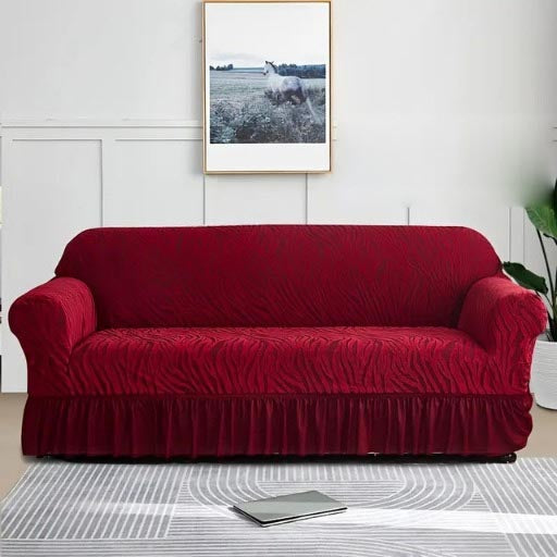 Zebra Velvet Turkish Sofa Cover DFS-285i