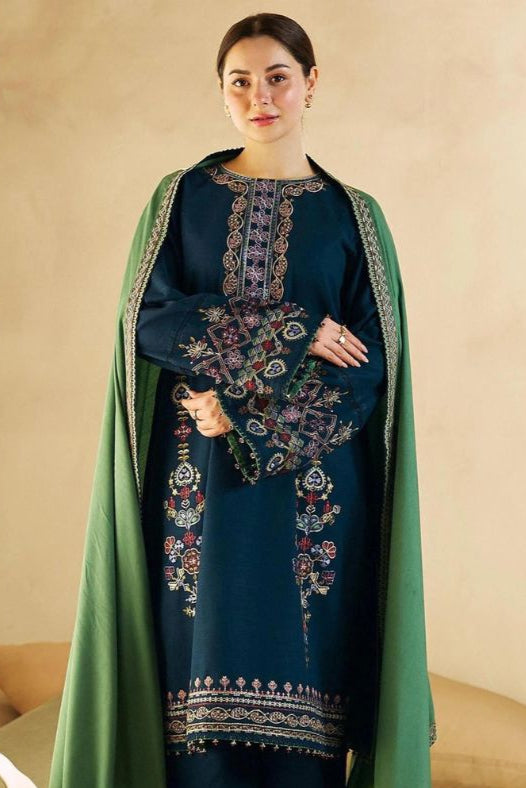 DFW-867 COCO Heavy Embroidery 3PC Dhanak Suit