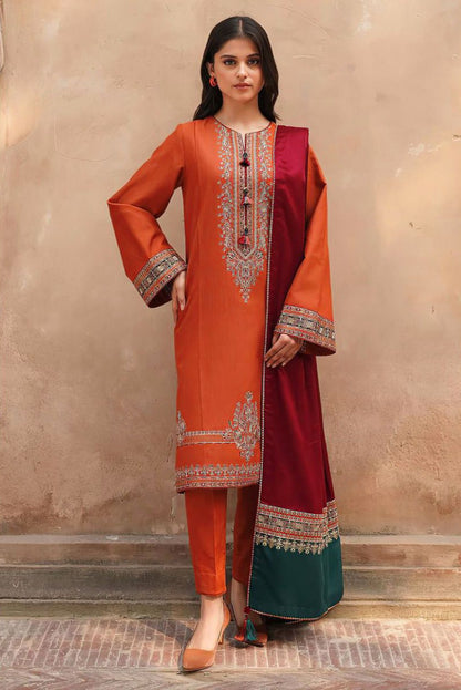 DFW-639 Jazmin Heavy Embroidery 3Pc Lawn Suit