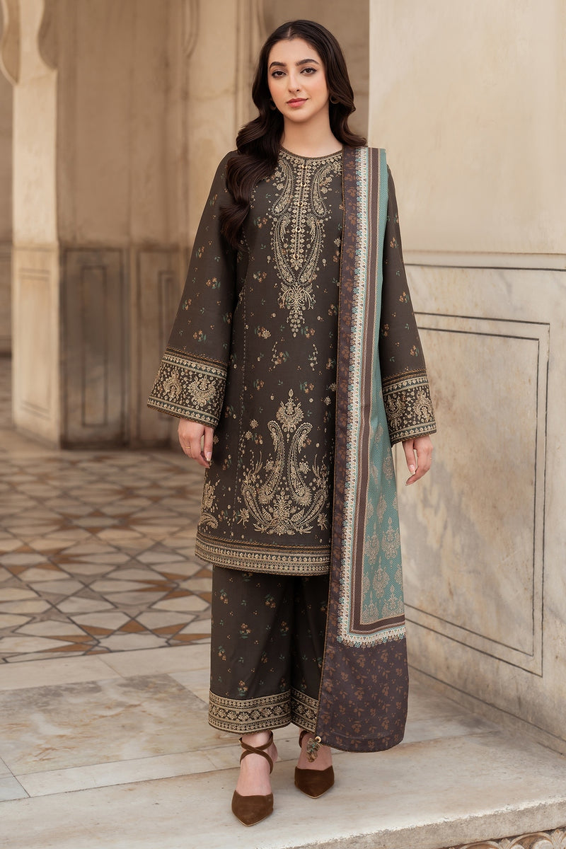 DFW-868 Jazmin Heavy Embroidery 3PC Dhanak Suit