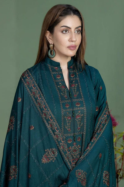 DFW-1252 Mohagani Embroidery 3PC Dhanak Suit