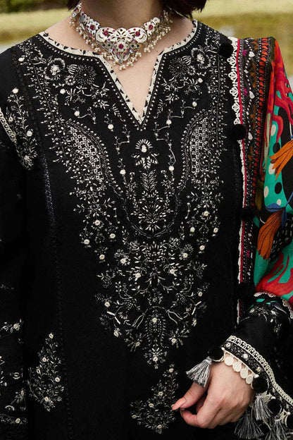 DFW-1167 Hassan Raza Embroidery 3PC Dhanak Suit