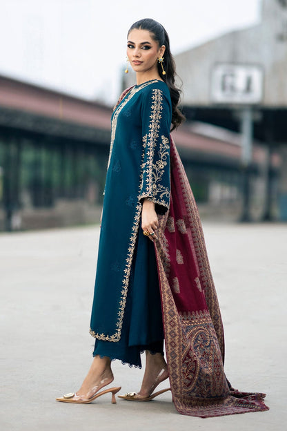 DFW-896 Izel Heavy Embroidery 3PC Dhanak Suit