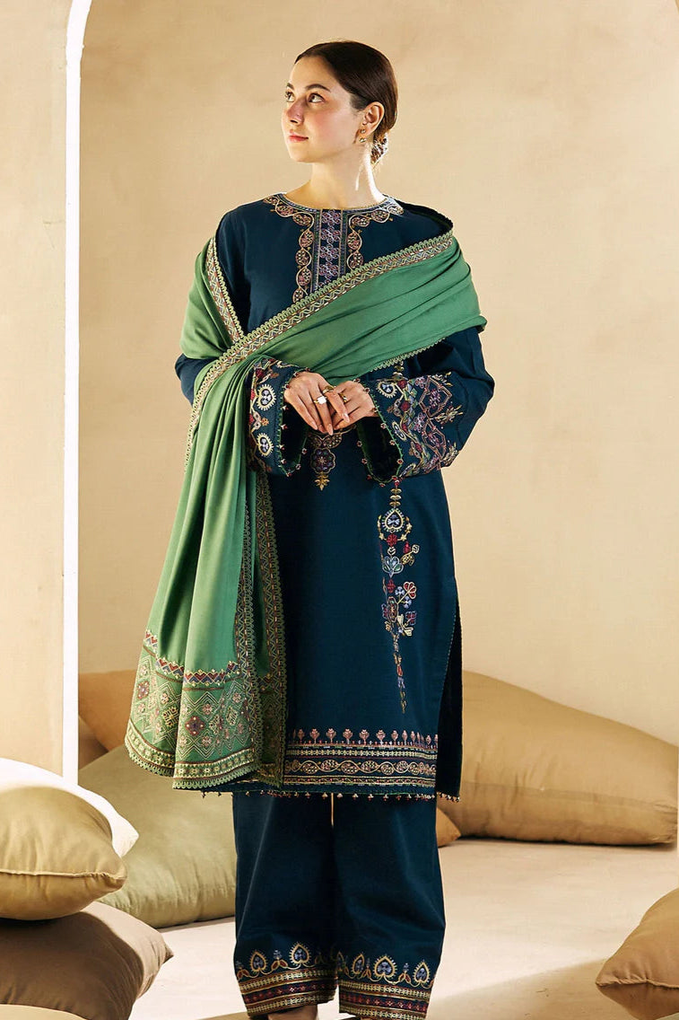 DFW-867 COCO Heavy Embroidery 3PC Dhanak Suit