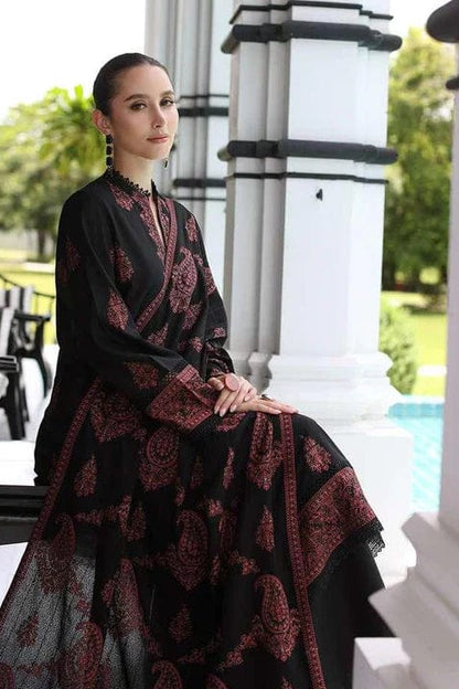 DFW-1027 Bareeze Heavy Embroidery 3PC Dhanak Suit