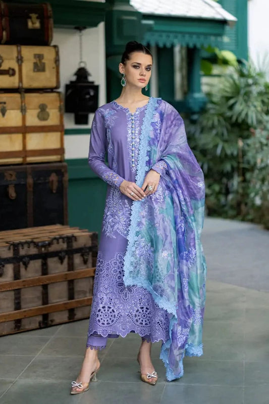 DFW-1021 Mushq Heavy Embroidery 3PC Dhanak Suit