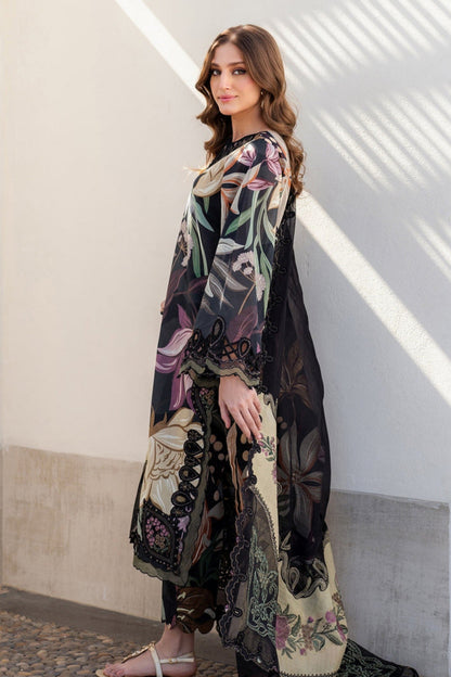 DFW - 866 Baroque Embroidery 3Pc Lawn Suit