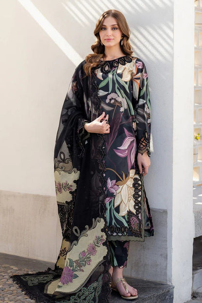 DFW - 866 Baroque Embroidery 3Pc Lawn Suit